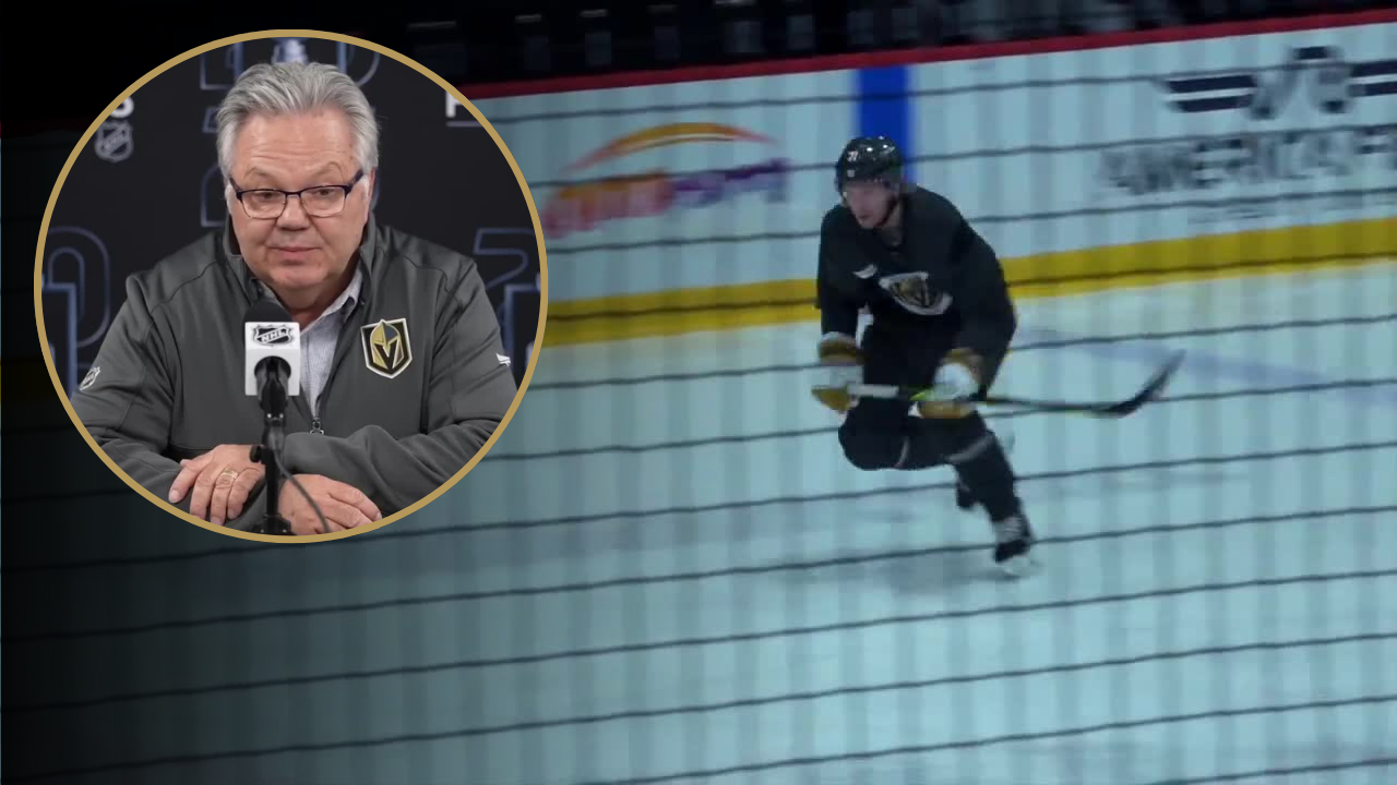 Vegas Golden Knights GM speaks ahead of Round 2 against Anaheim Ducks 
