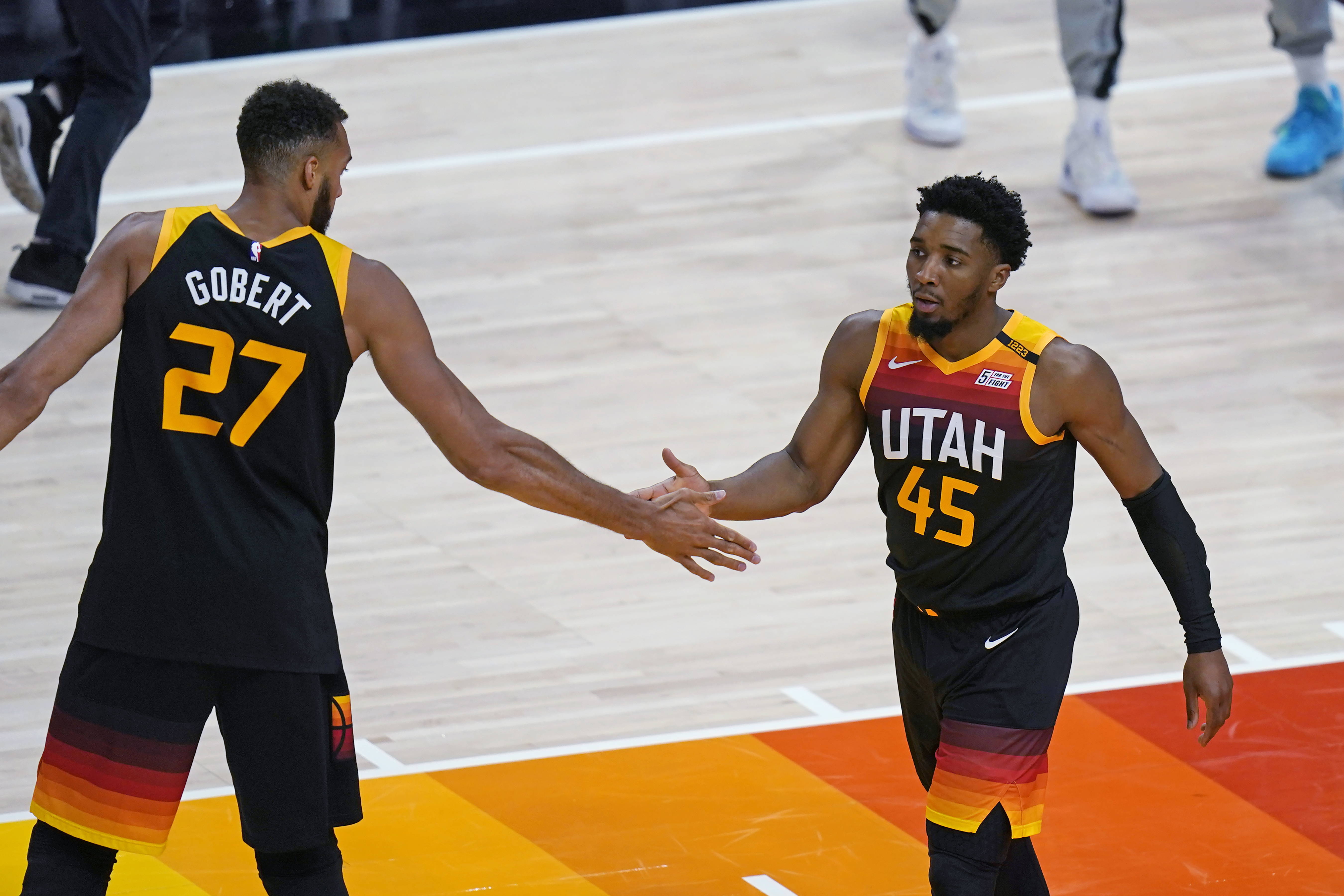 Rudy Gobert, Donovan Mitchell