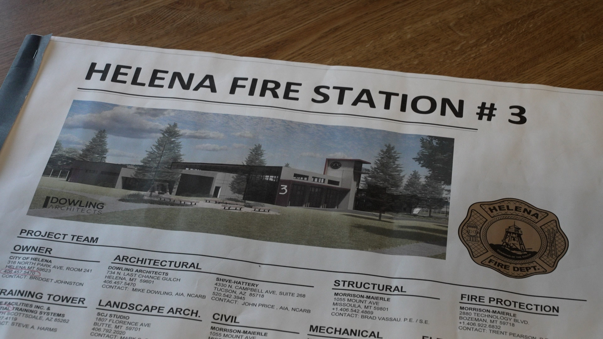 KTVH Fire Station 3 Plans