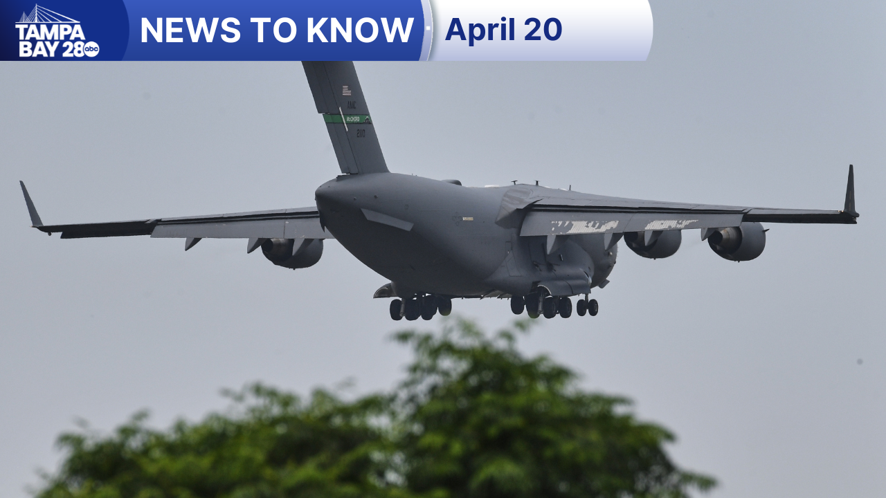 News to Know for April 20, 2026