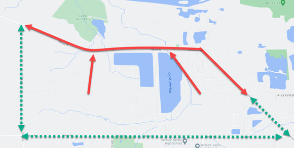 Georgetown Township road closure and detour