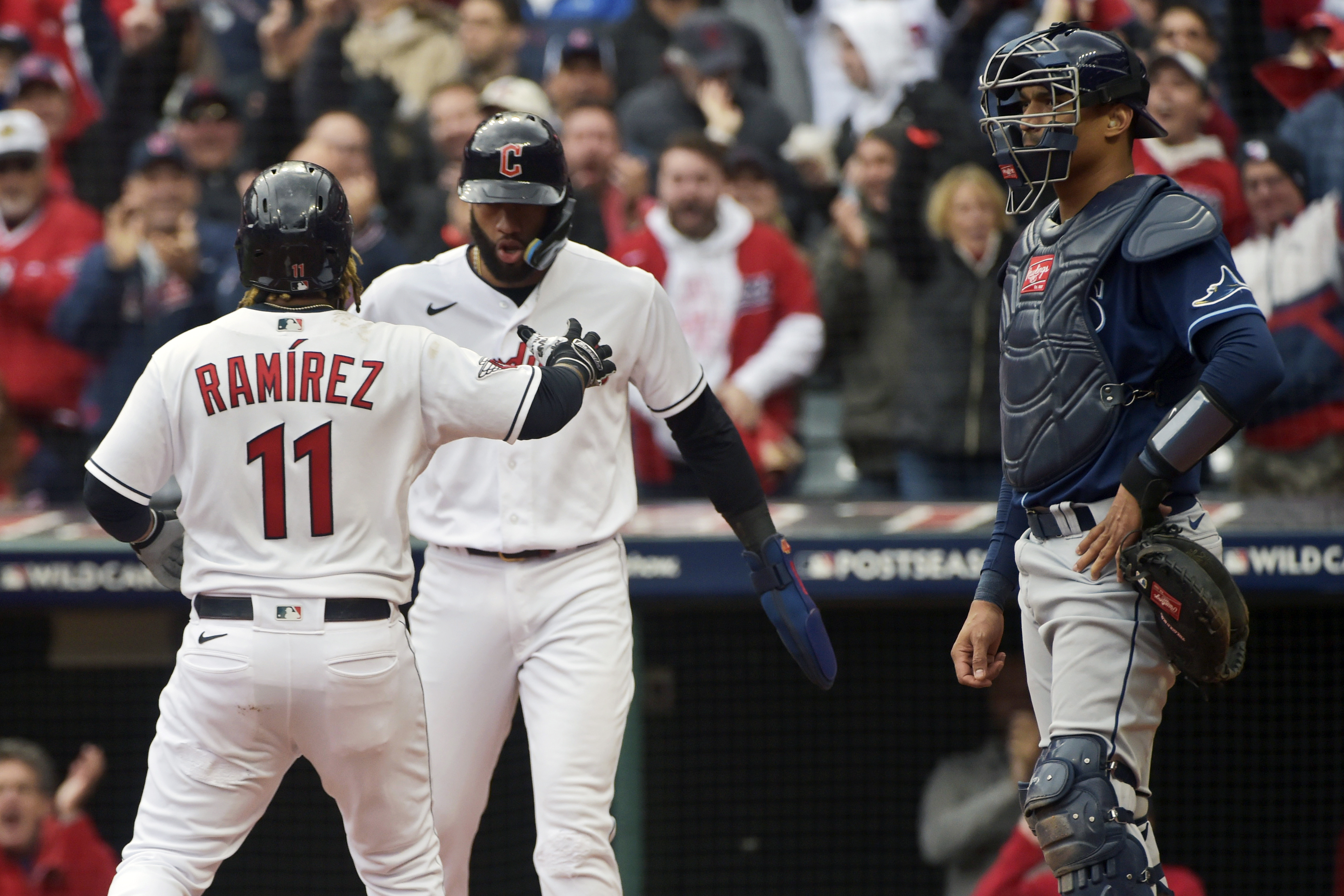 Jose Ramirez, Amed Rosario, Christian Bethancourt