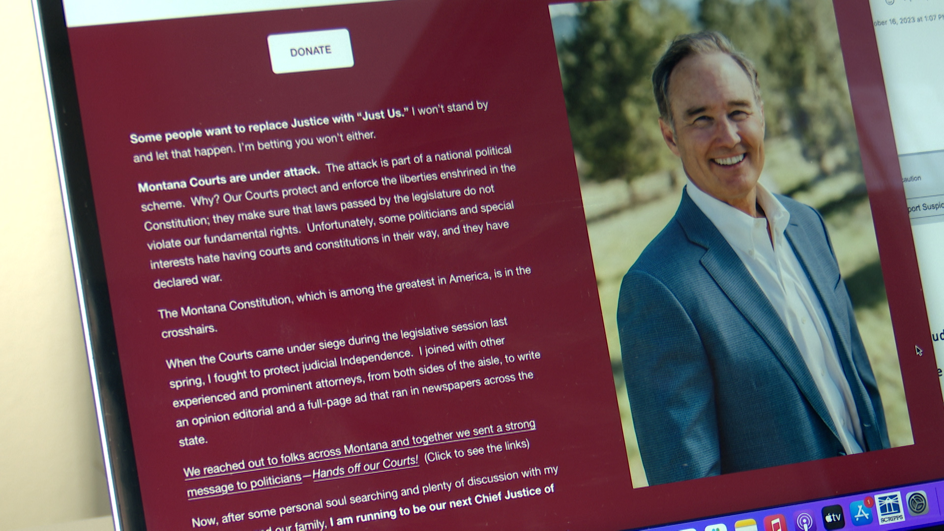 John Morrison Campaign Website