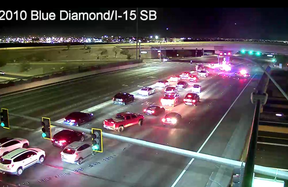 Crash on Nellis and Lake Mead