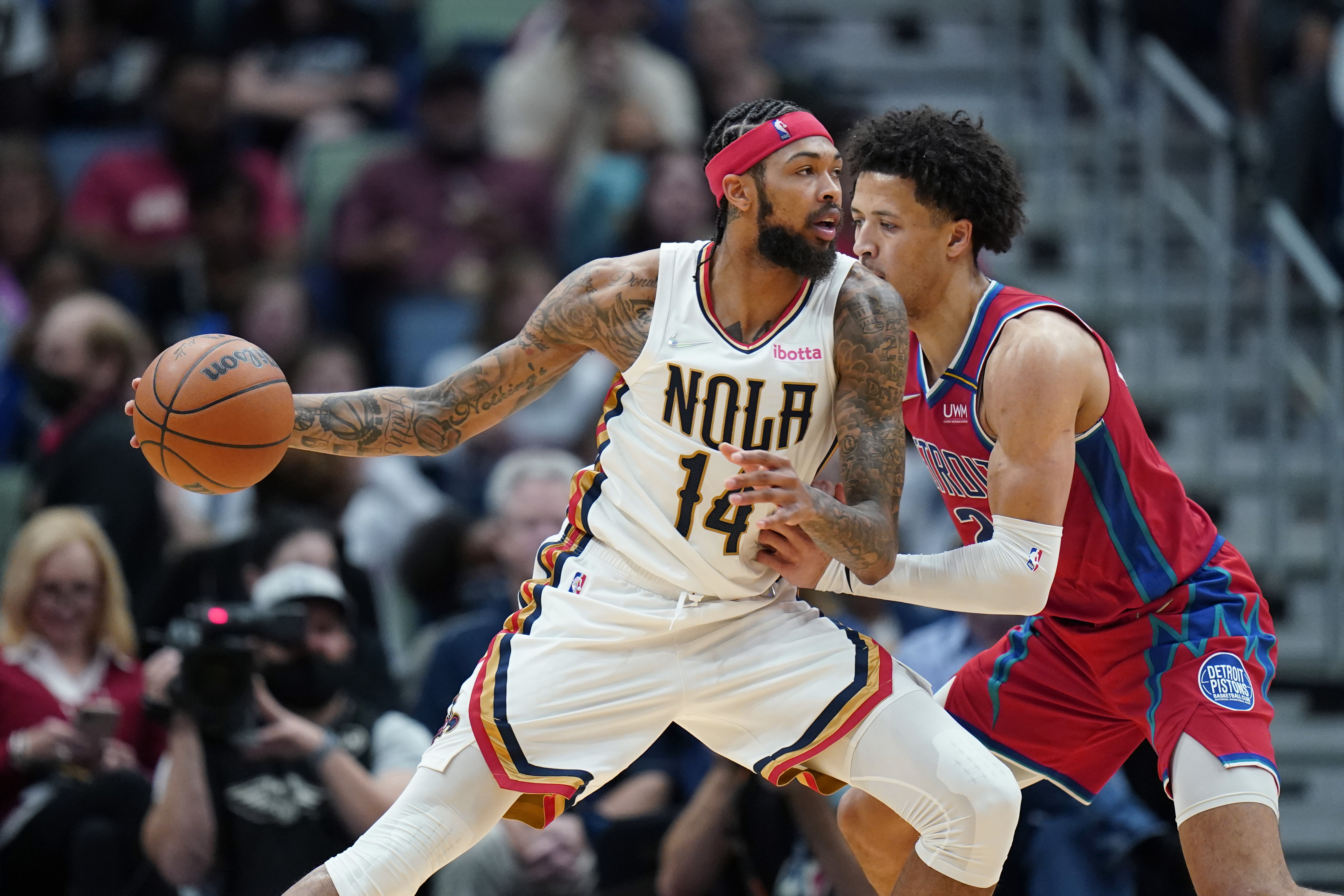 Brandon Ingram Pistons Pelicans Basketball