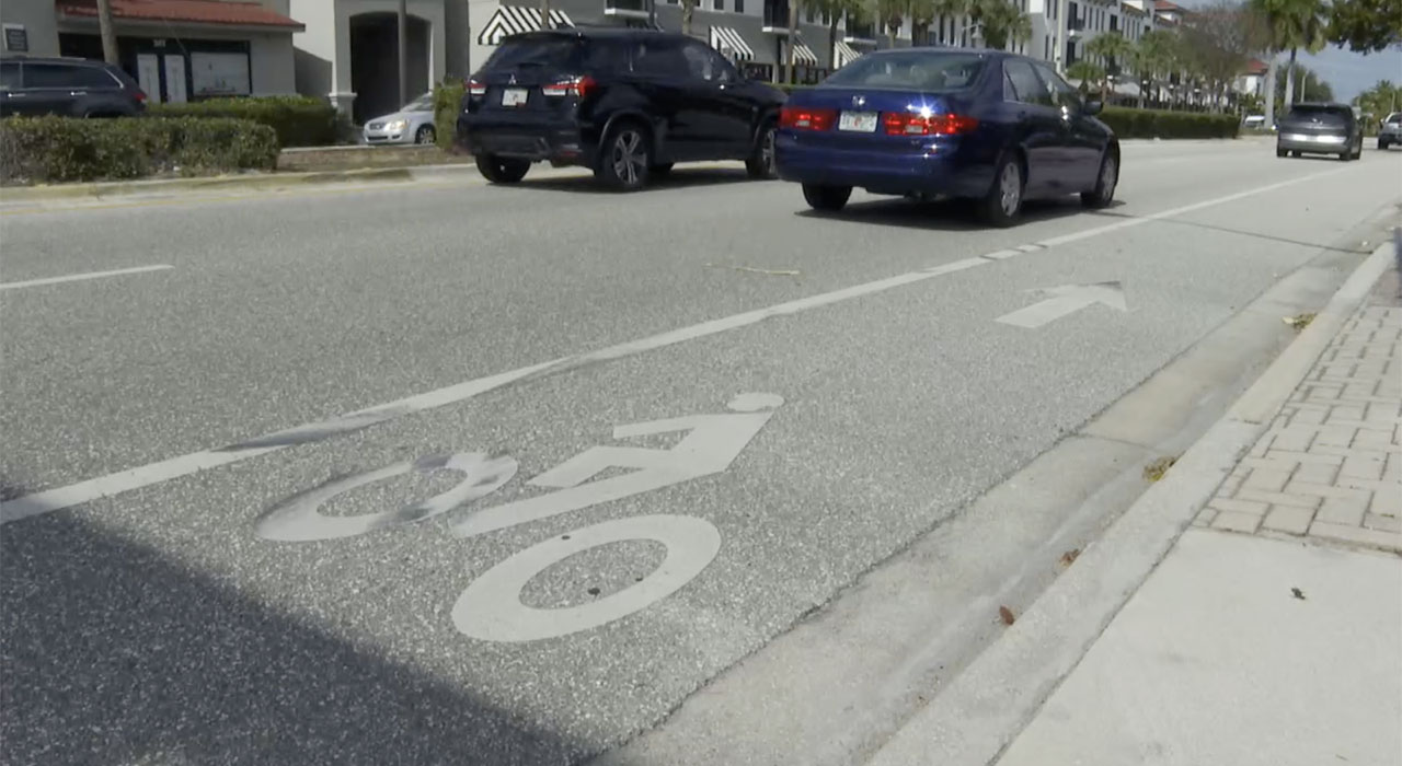 Bike lanes Boynton Beach 