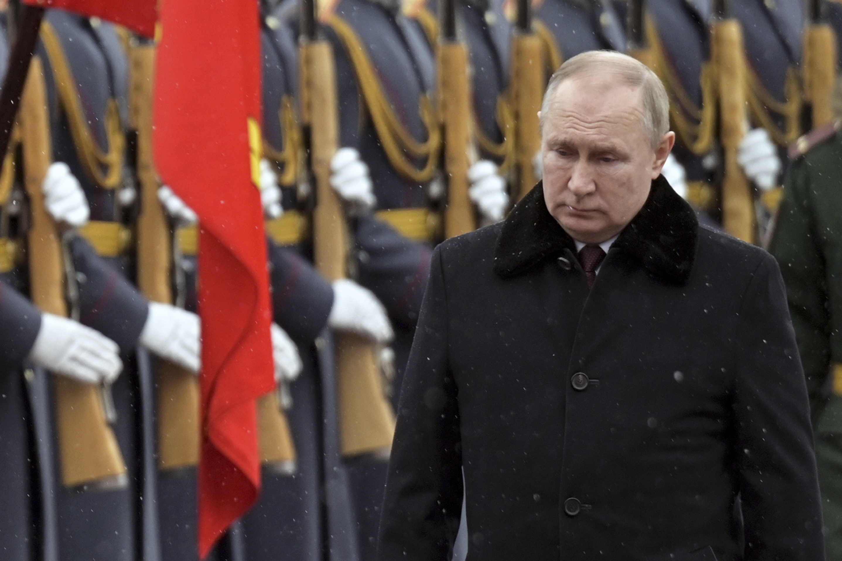 APTOPIX Russia Defenders of the Fatherland Day