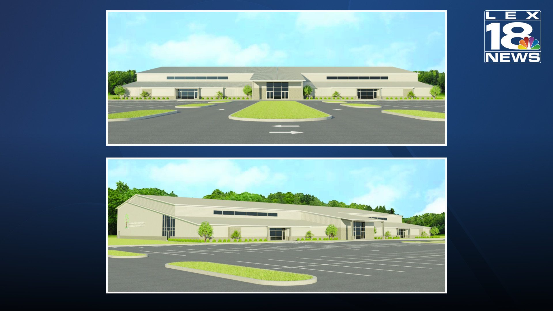 Image renderings of Jessamine County Community Center