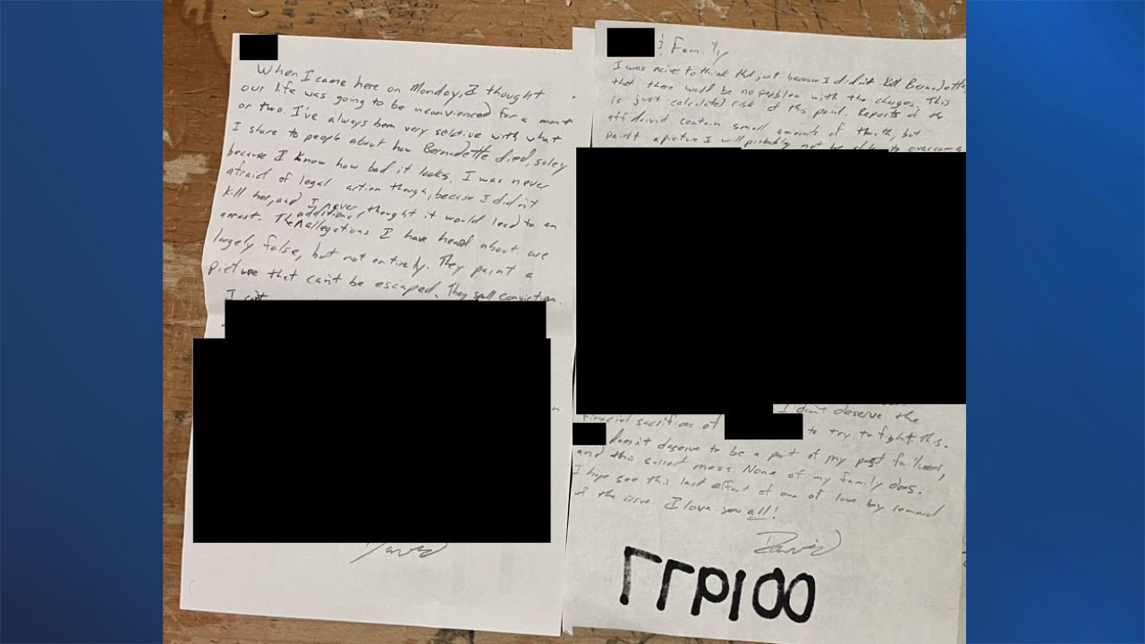 Suicide note of man accused of killing wife at Angels Landing claimed he didn't do it
