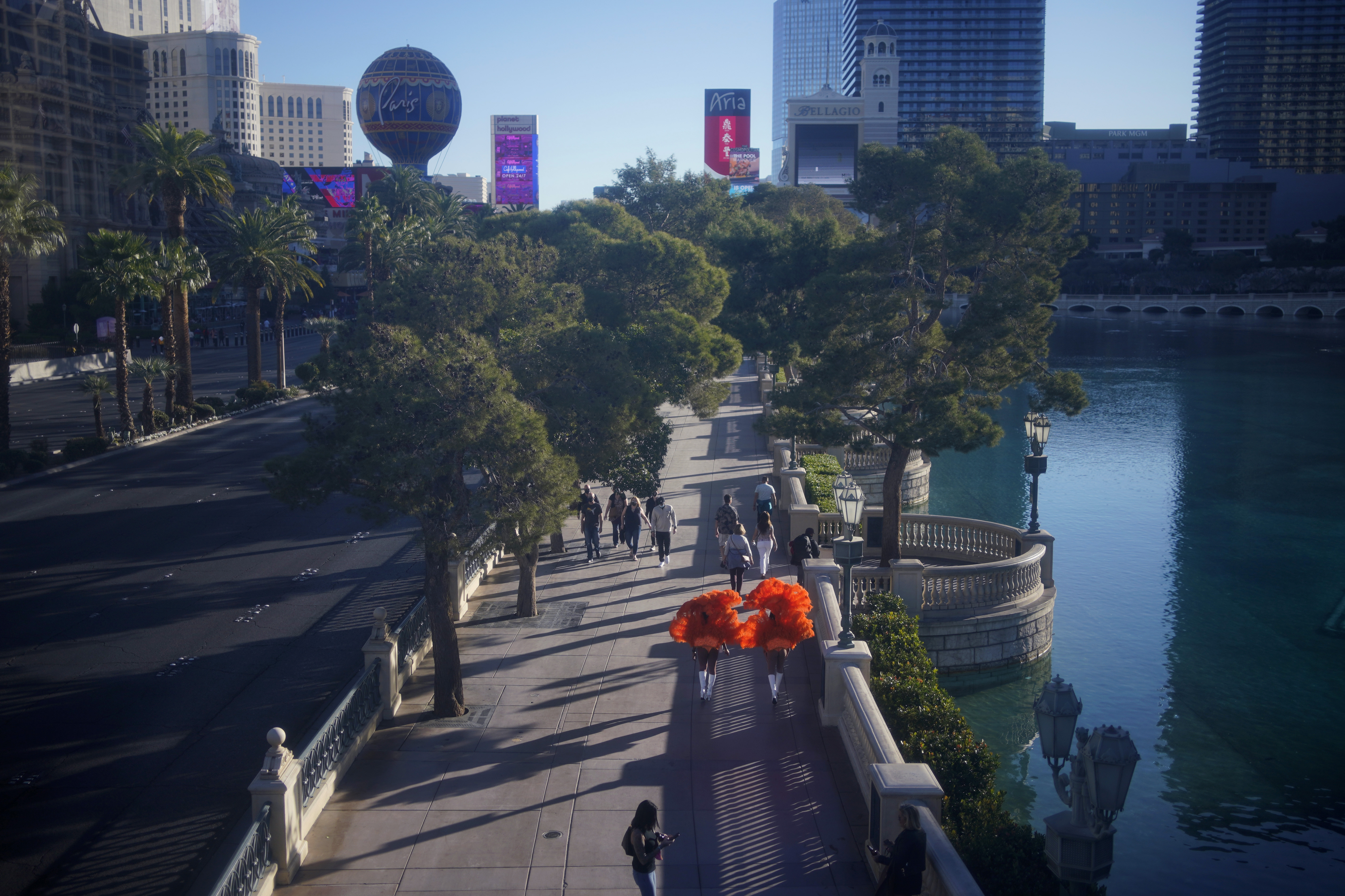 Virus Outbreak Vegas Pressure