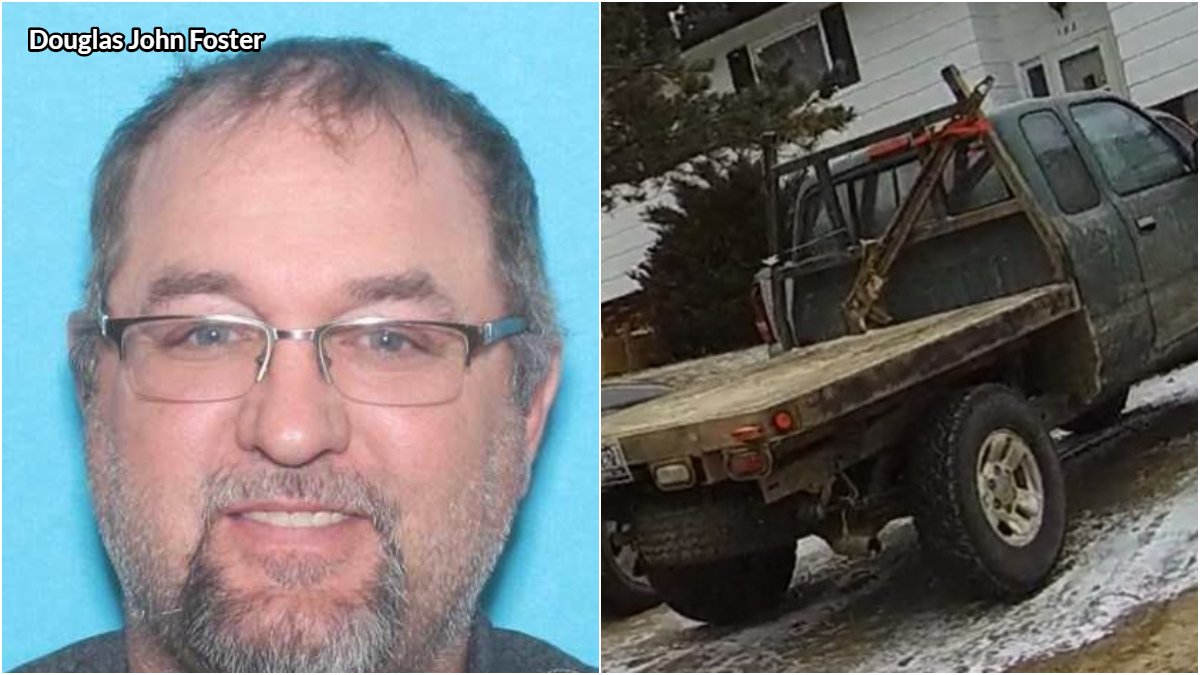 An arrest warrant has been issued for Douglas John Foster in connection with the shooting death of a man in Lewistown.