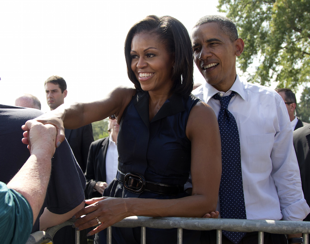 Michelle Obama joined by Barack for online reading series