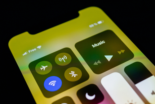 Stock image of an iPhone.