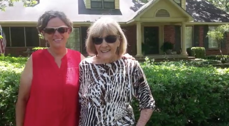K. Alferio and Mom