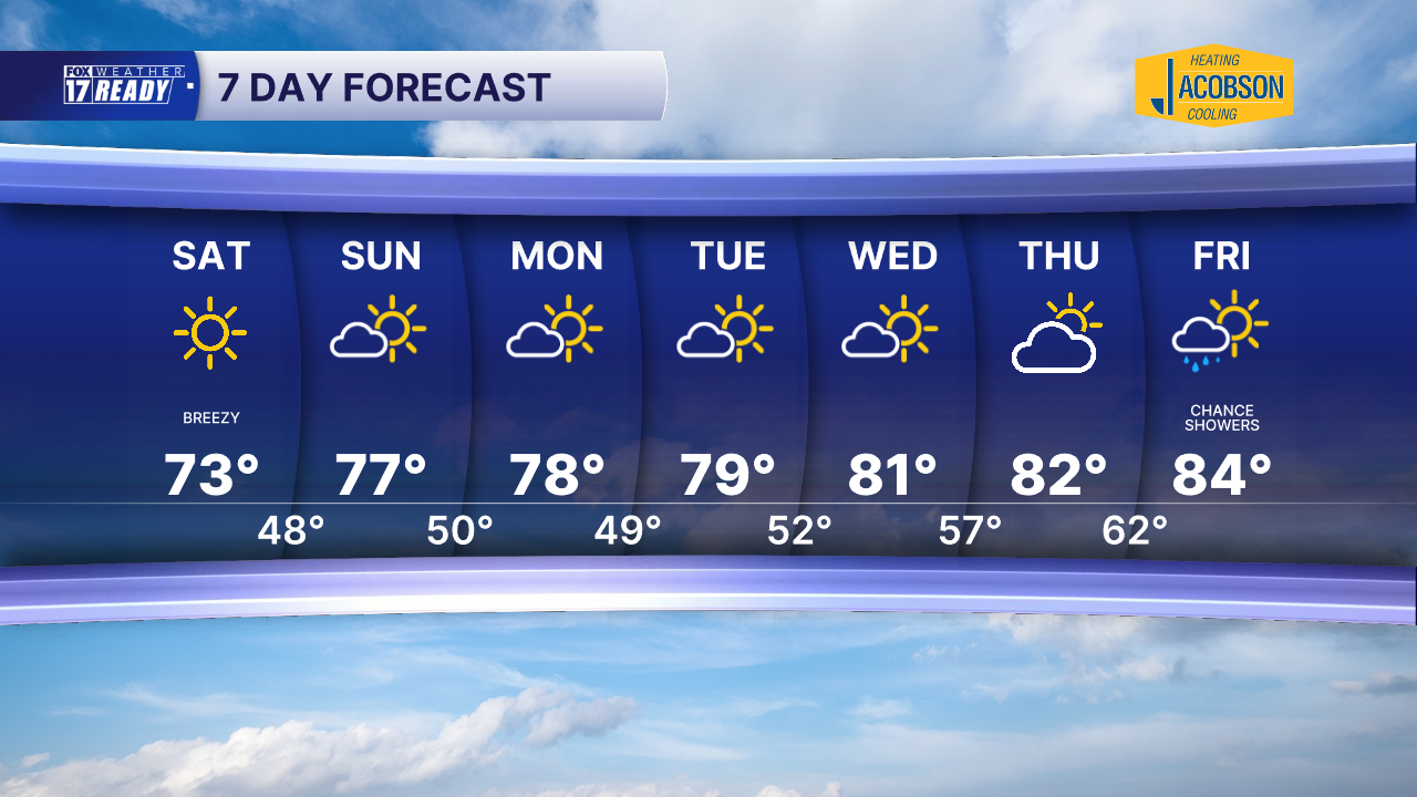 7 DAY FORECAST