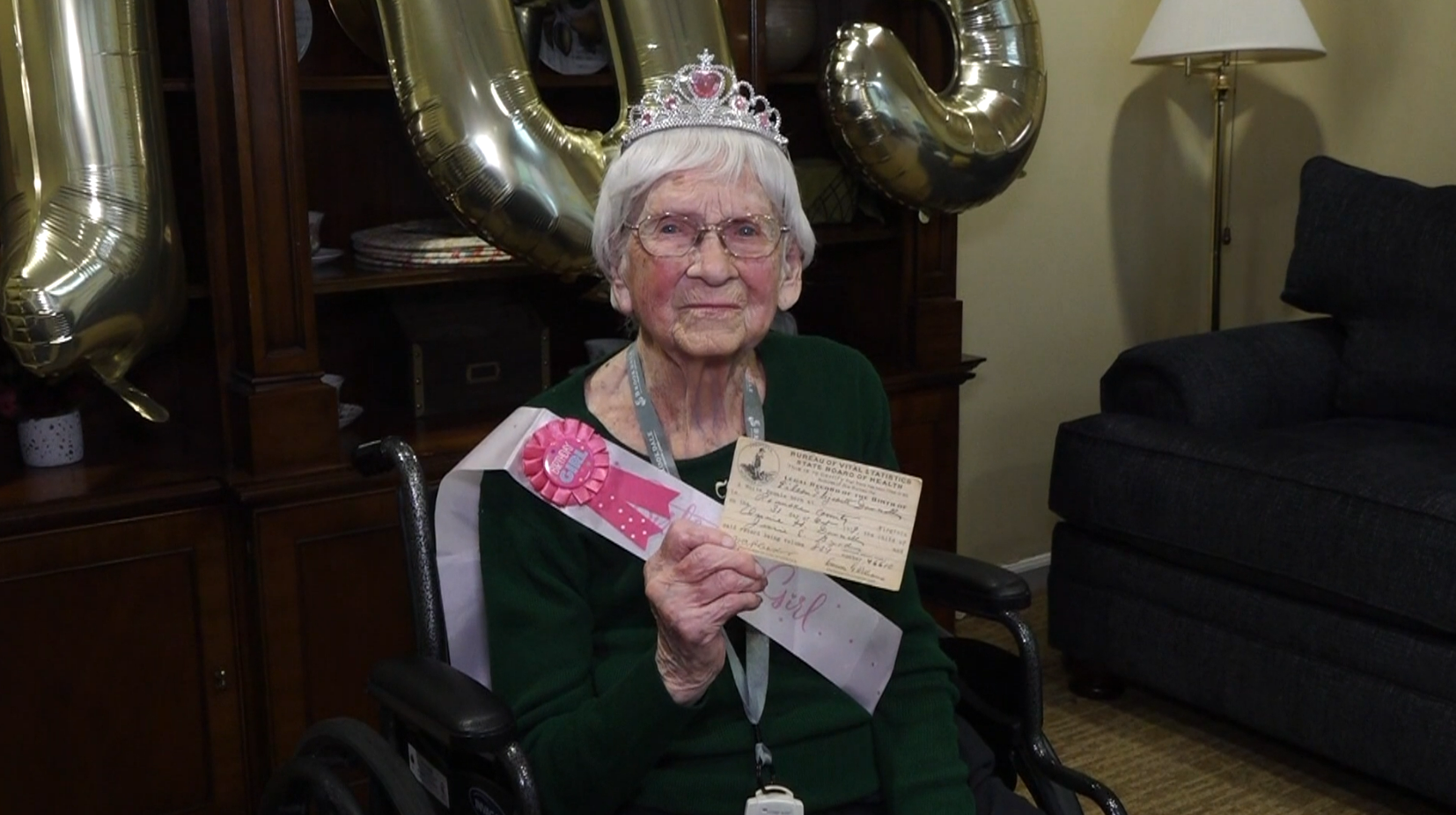 Virginia woman celebrates 103rd birthday on Halloween