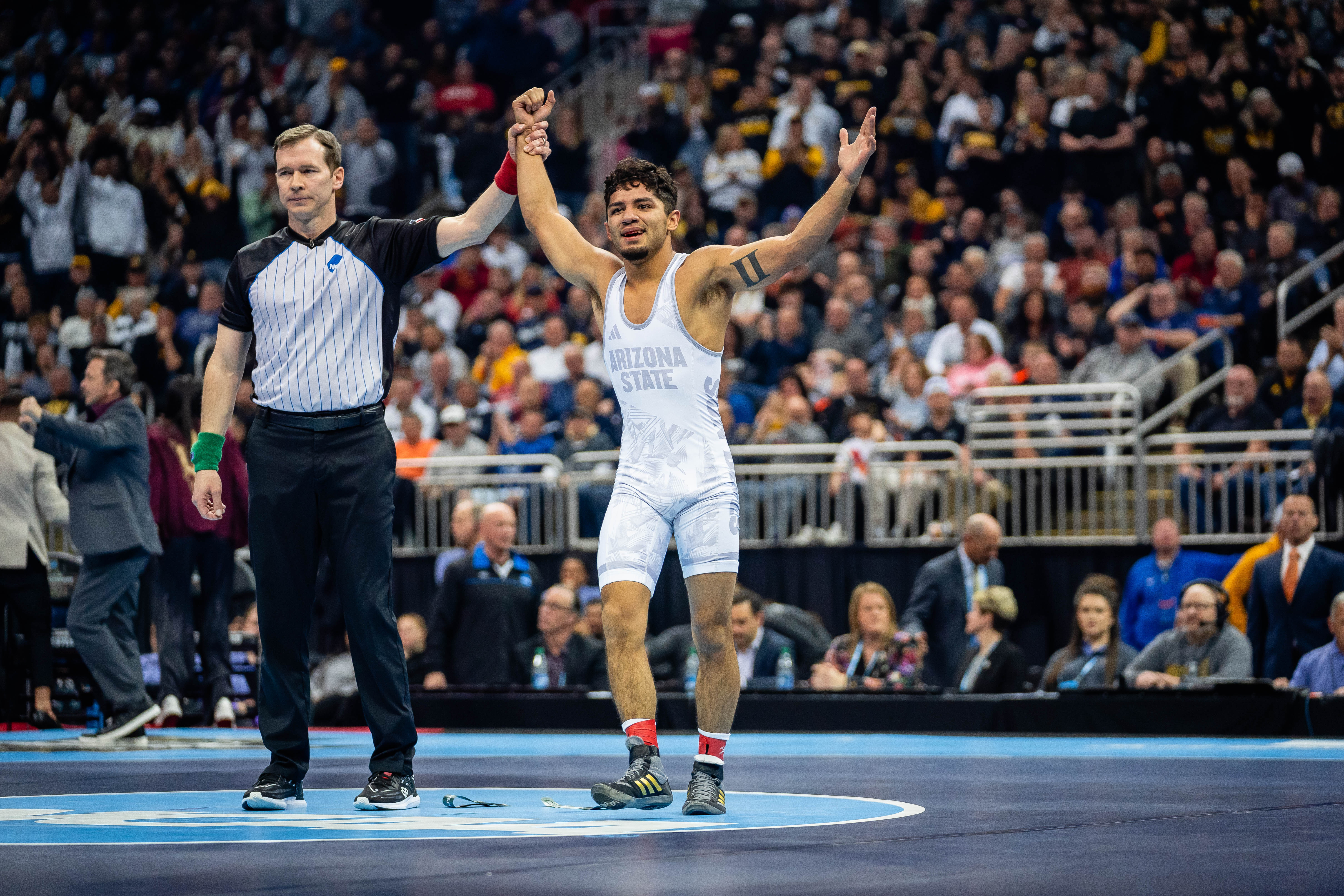 ASU Wrestler Richard Figueroa won the NCAA Division 1 Wrestling Championships.