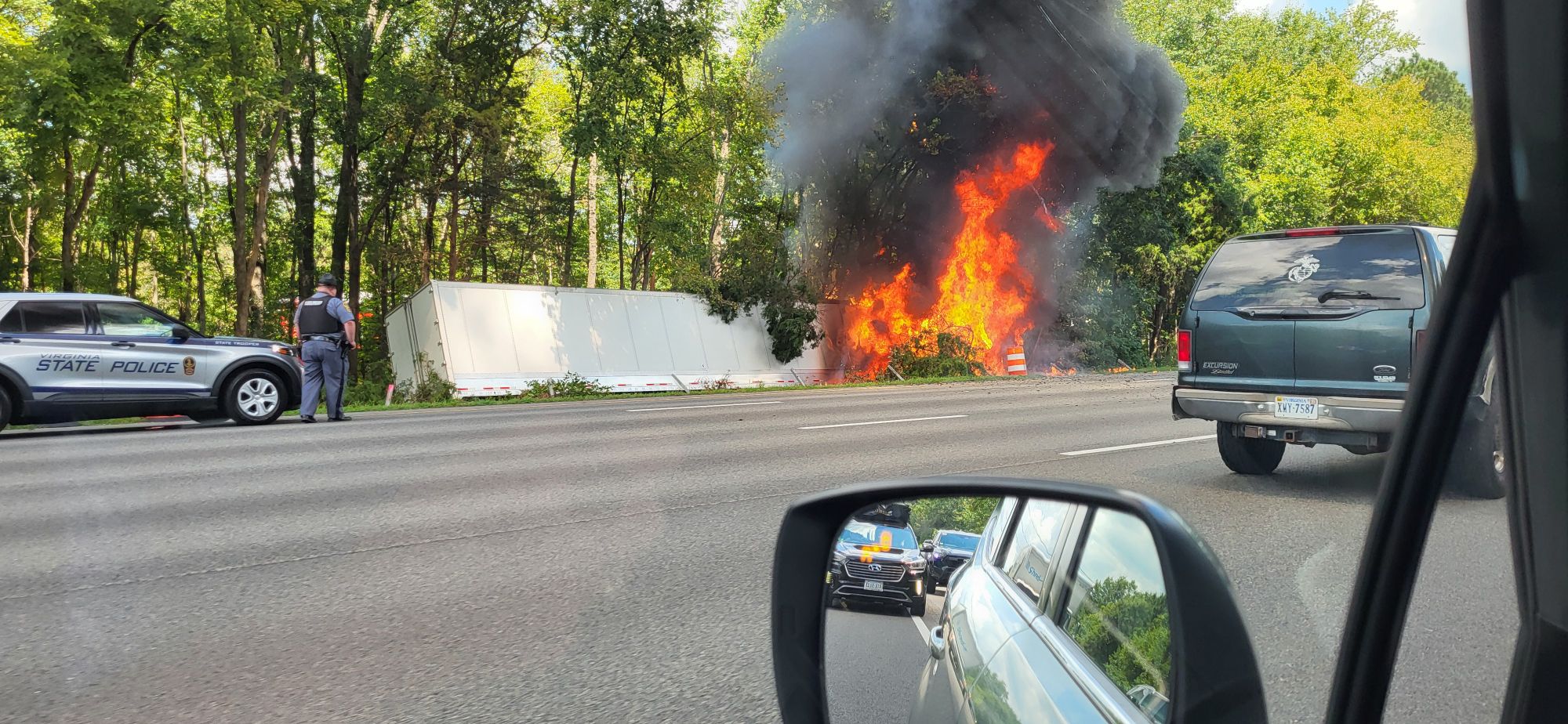 I-295 Crash firecrashSharonBrumfield.jpg