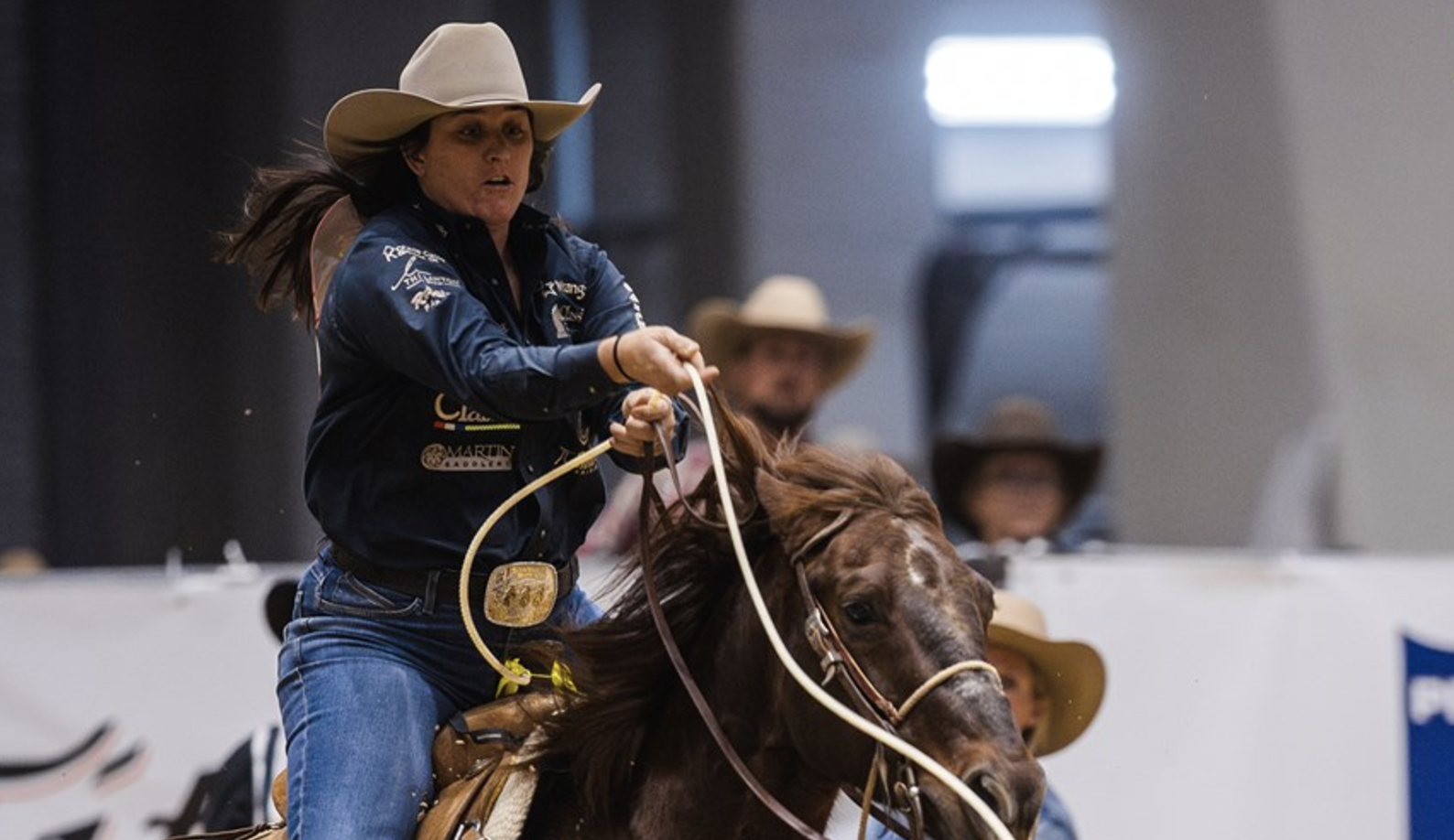 Kelsie Domer Breakaway Roping