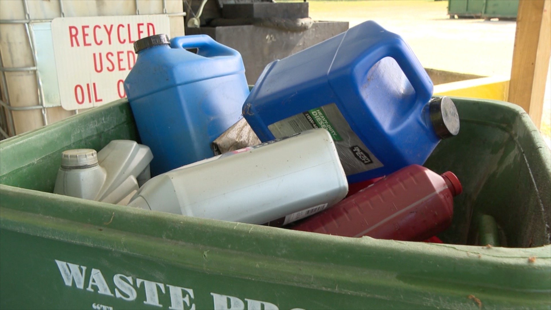 Recycleable hazardous waste