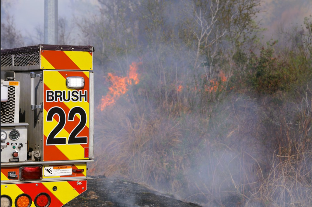 Brush fire Hillsborough County