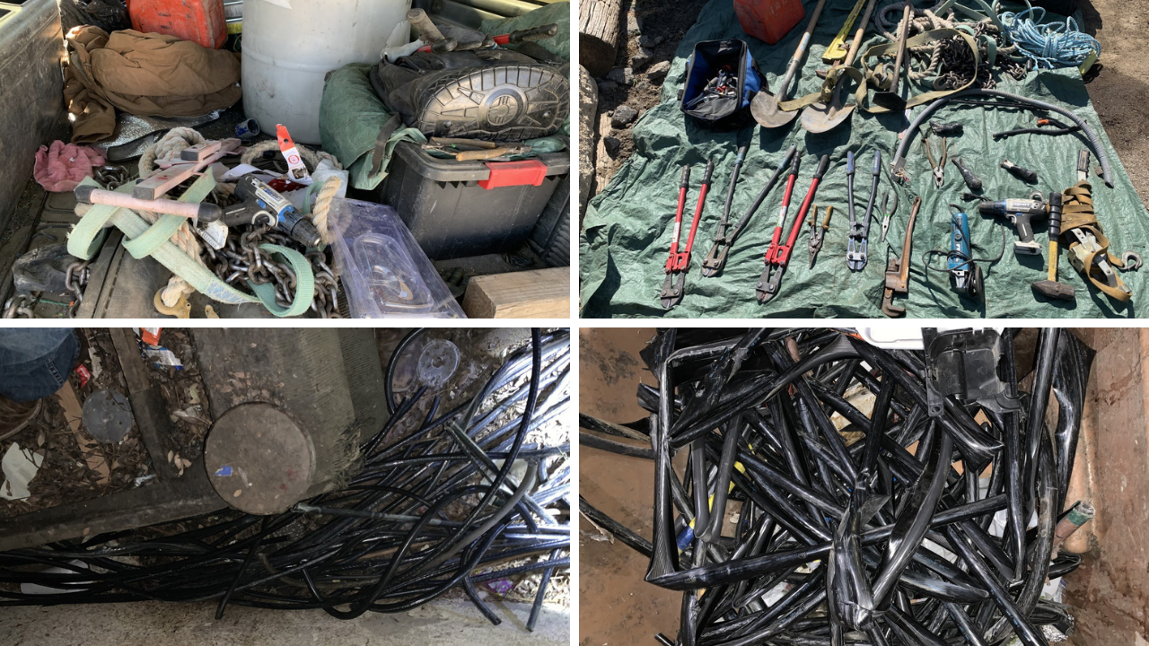 KCSO unit arrests two suspects in several copper wire thefts
