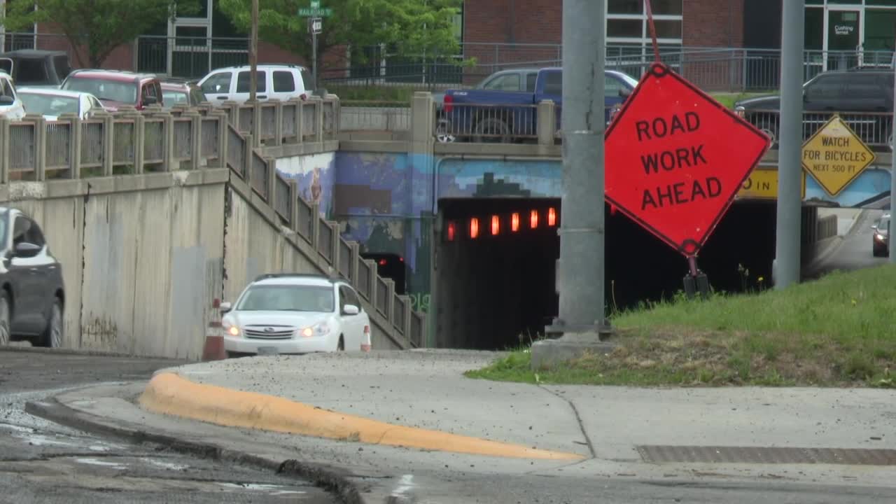 Orange Street Underpass Construction