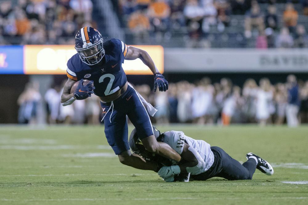 Virginia wide receiver Ra'Shaun Henry