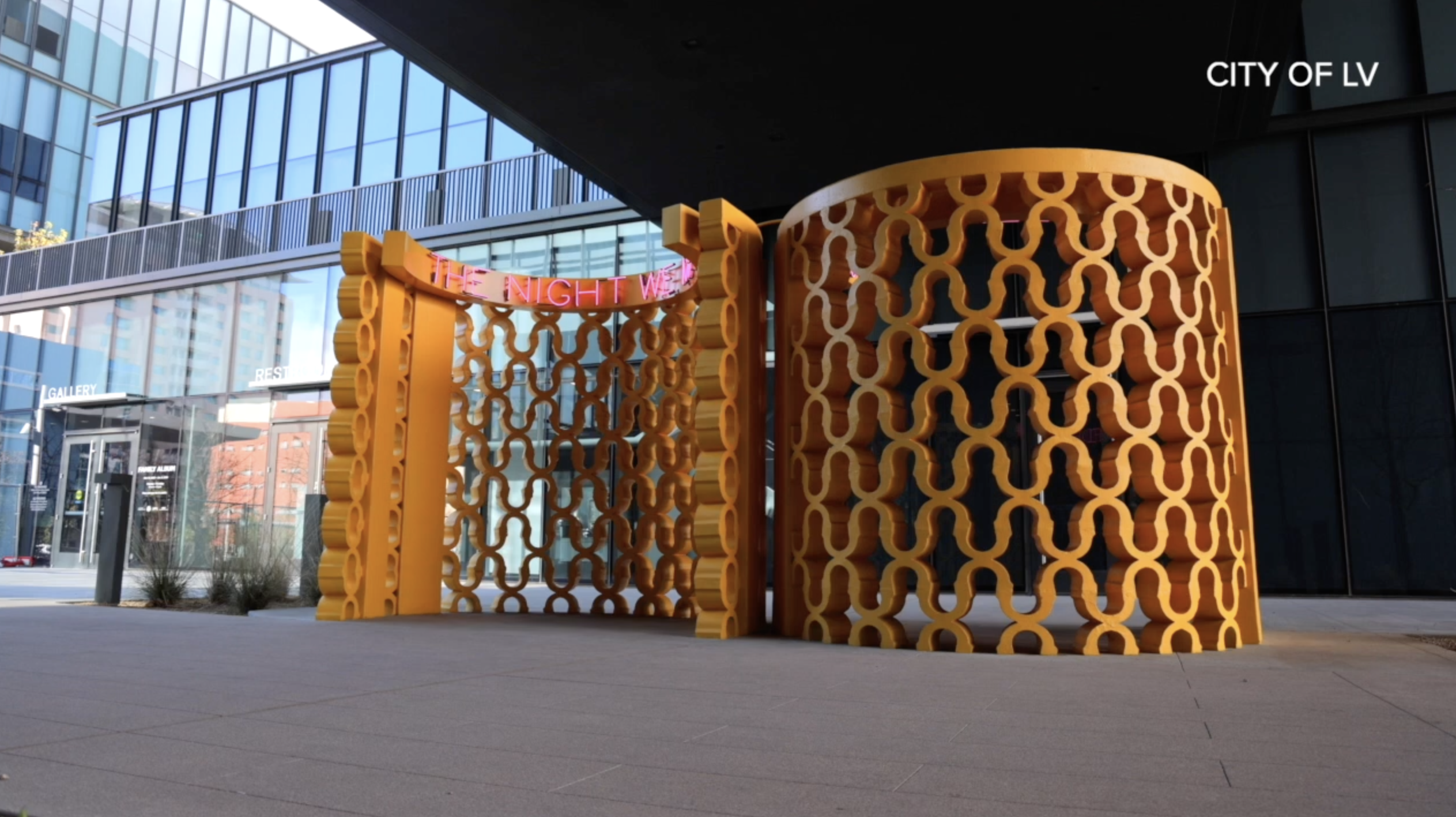 City of Las Vegas public art installation 