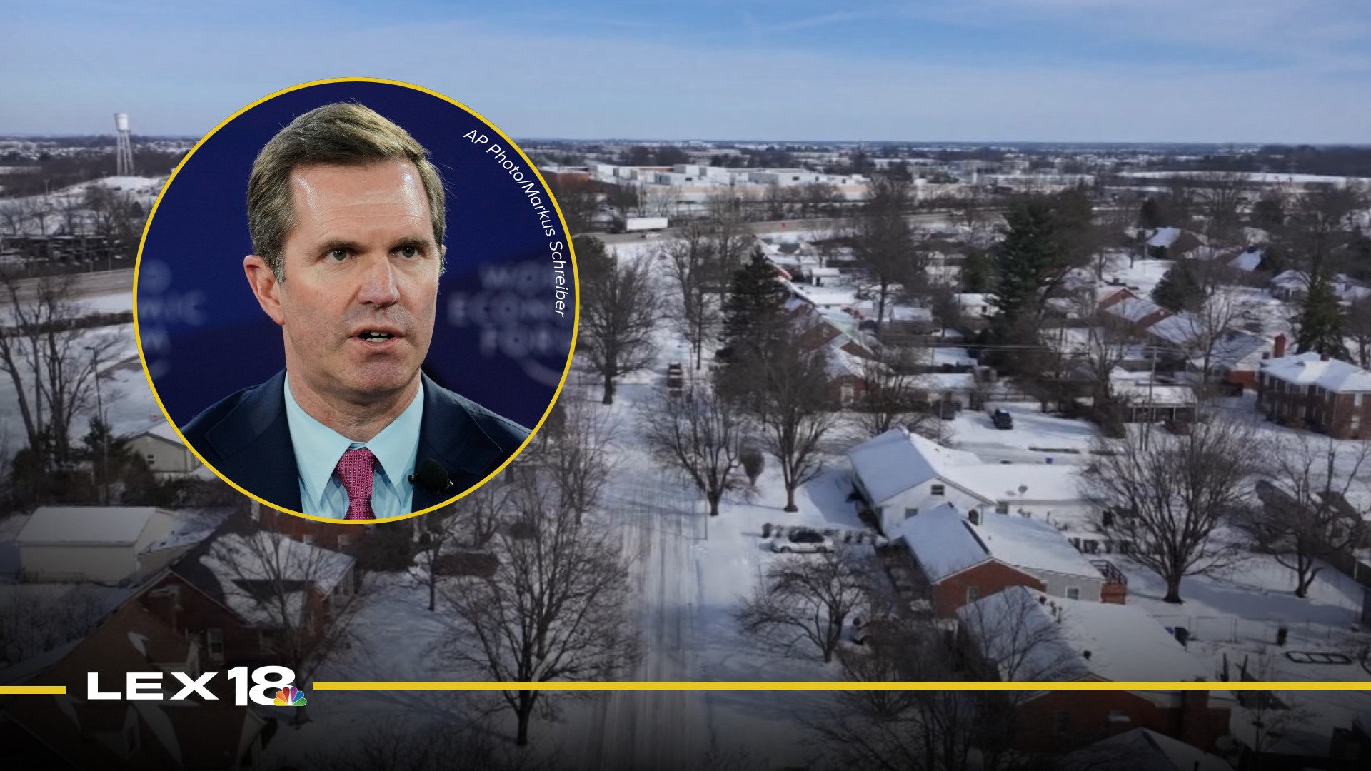 Gov. Beshear on Lexington's road conditions