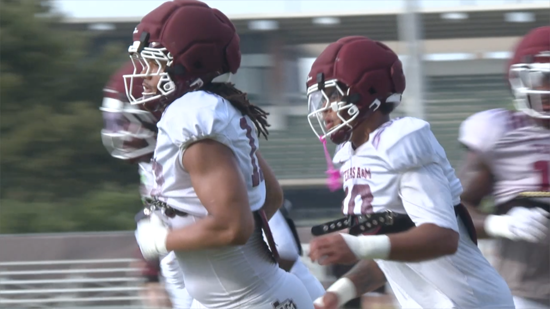 First Day of Pads TAMU