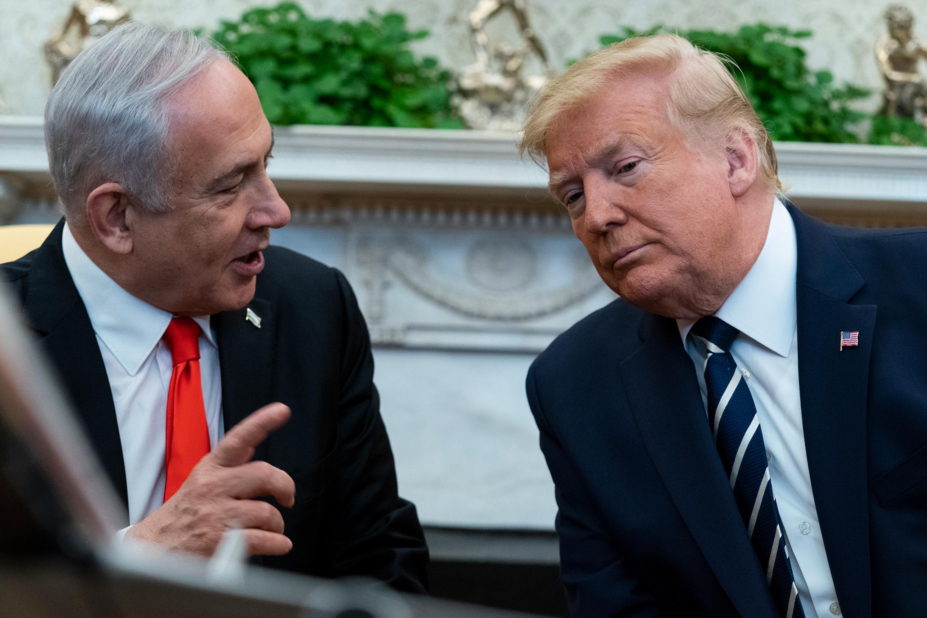 Donald Trump,Benjamin Netanyahu