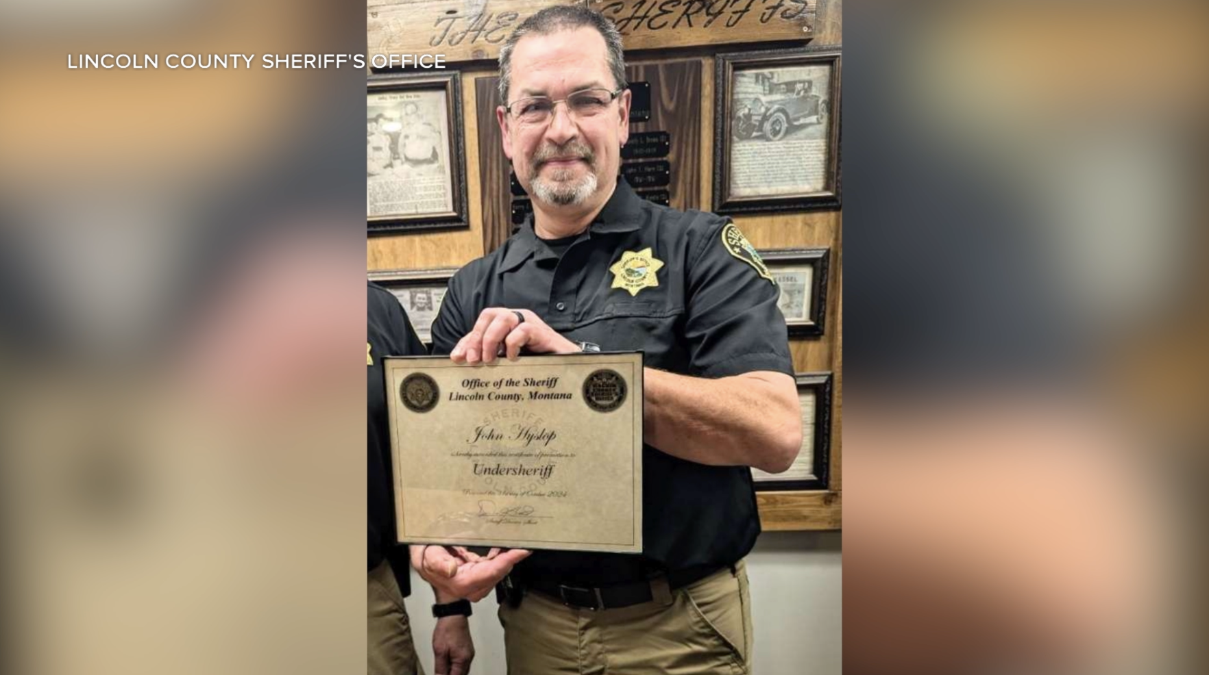 Undersheriff John Hyslop