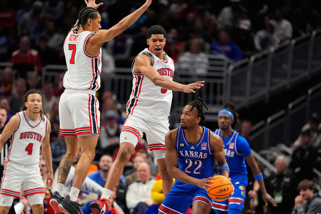 B12 Kansas Houston Basketball