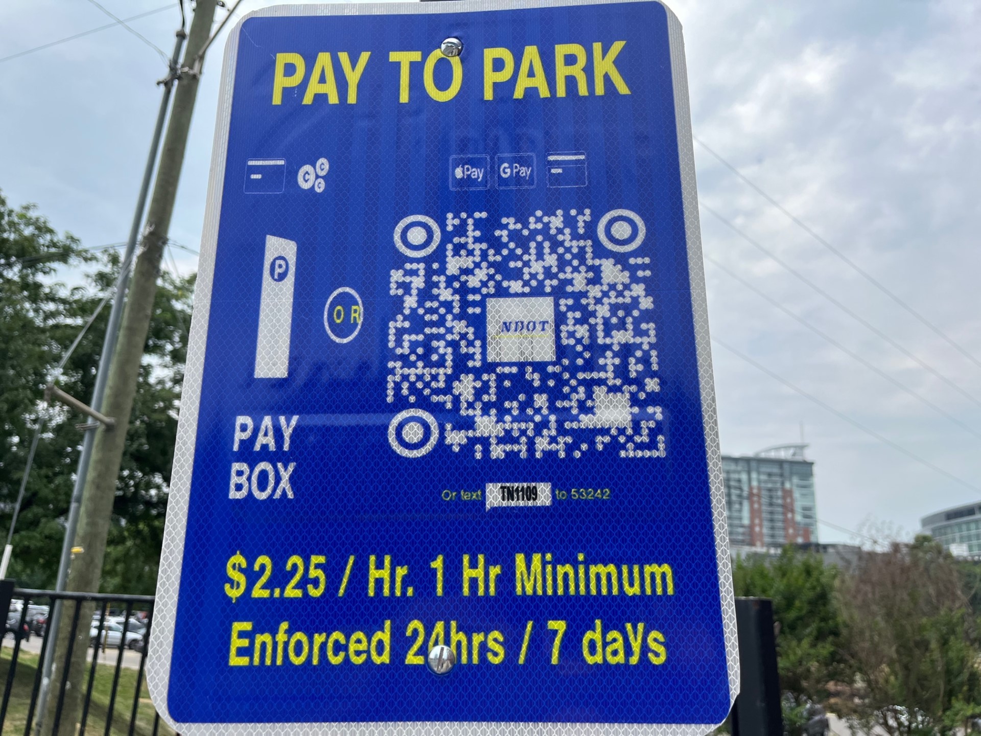 NDOT Metered parking 