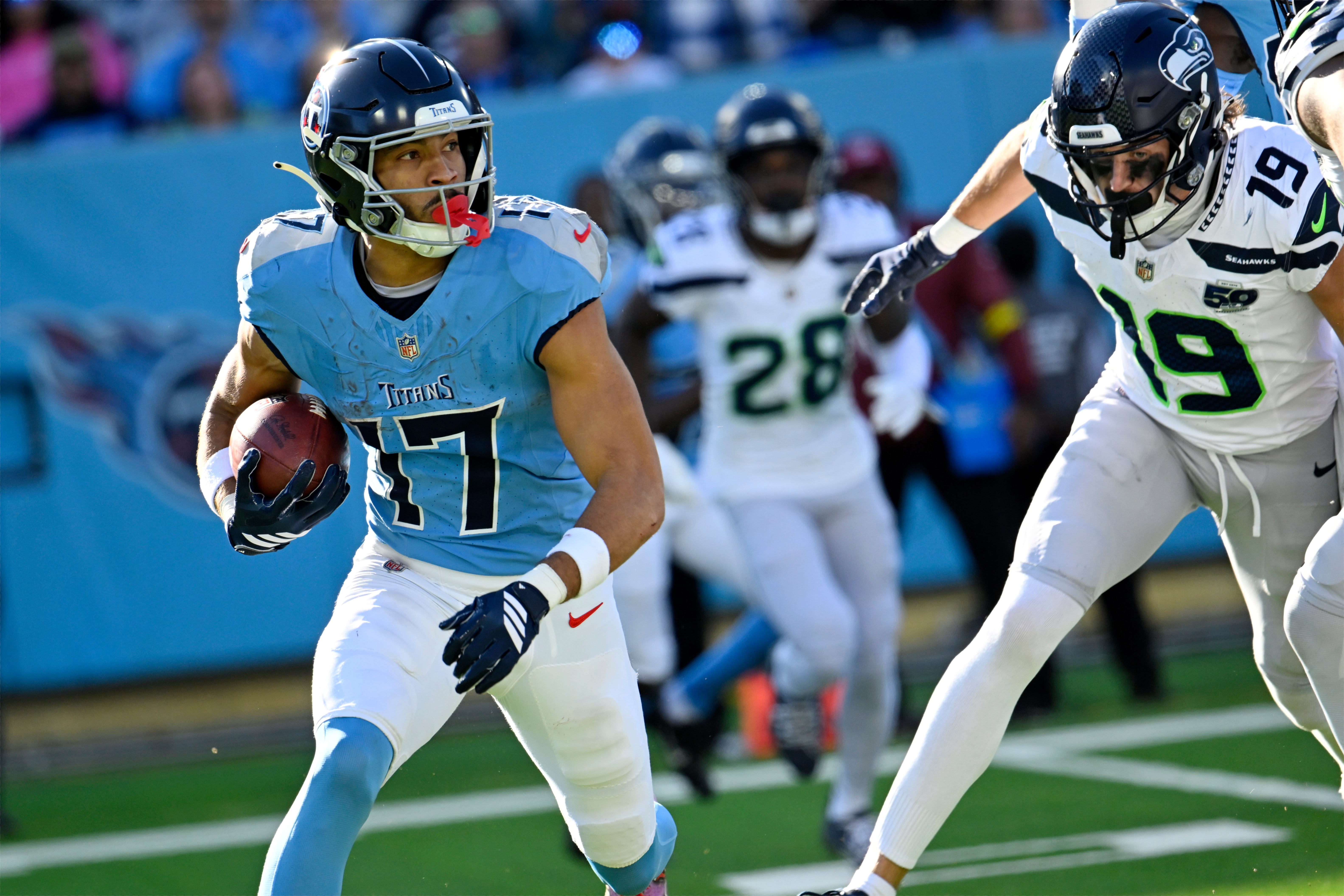 Seahawks Titans Football