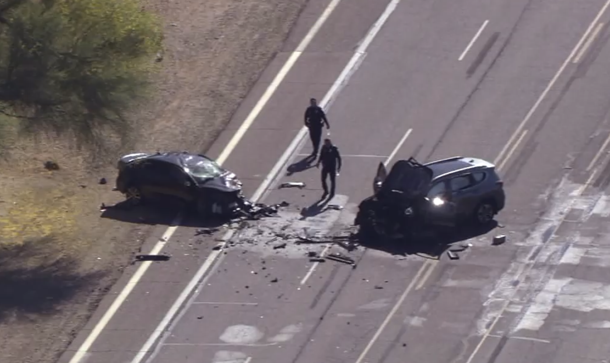 48th and Happy Valley Road crash