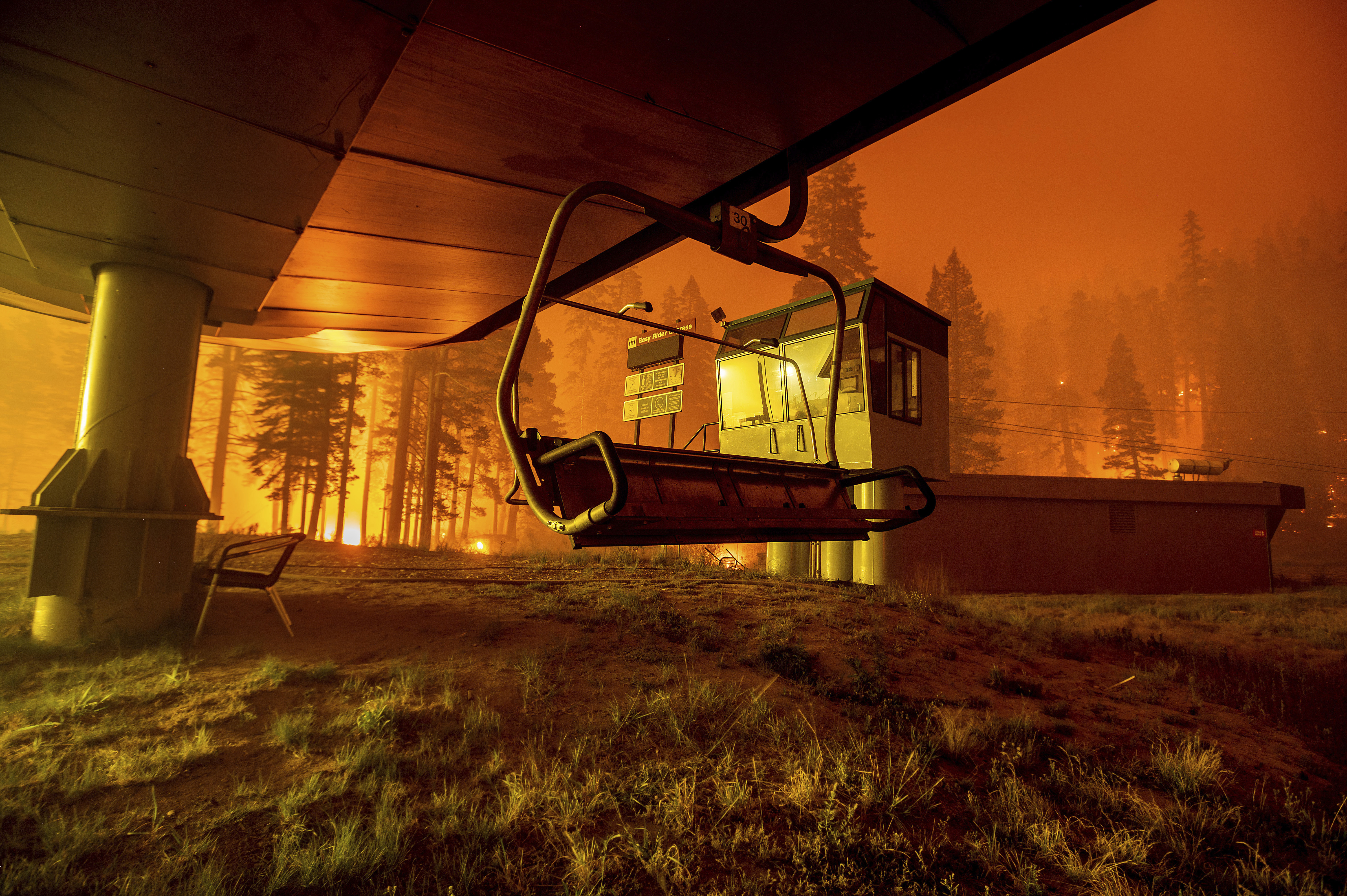California-Tahoe Wildfire Arrests