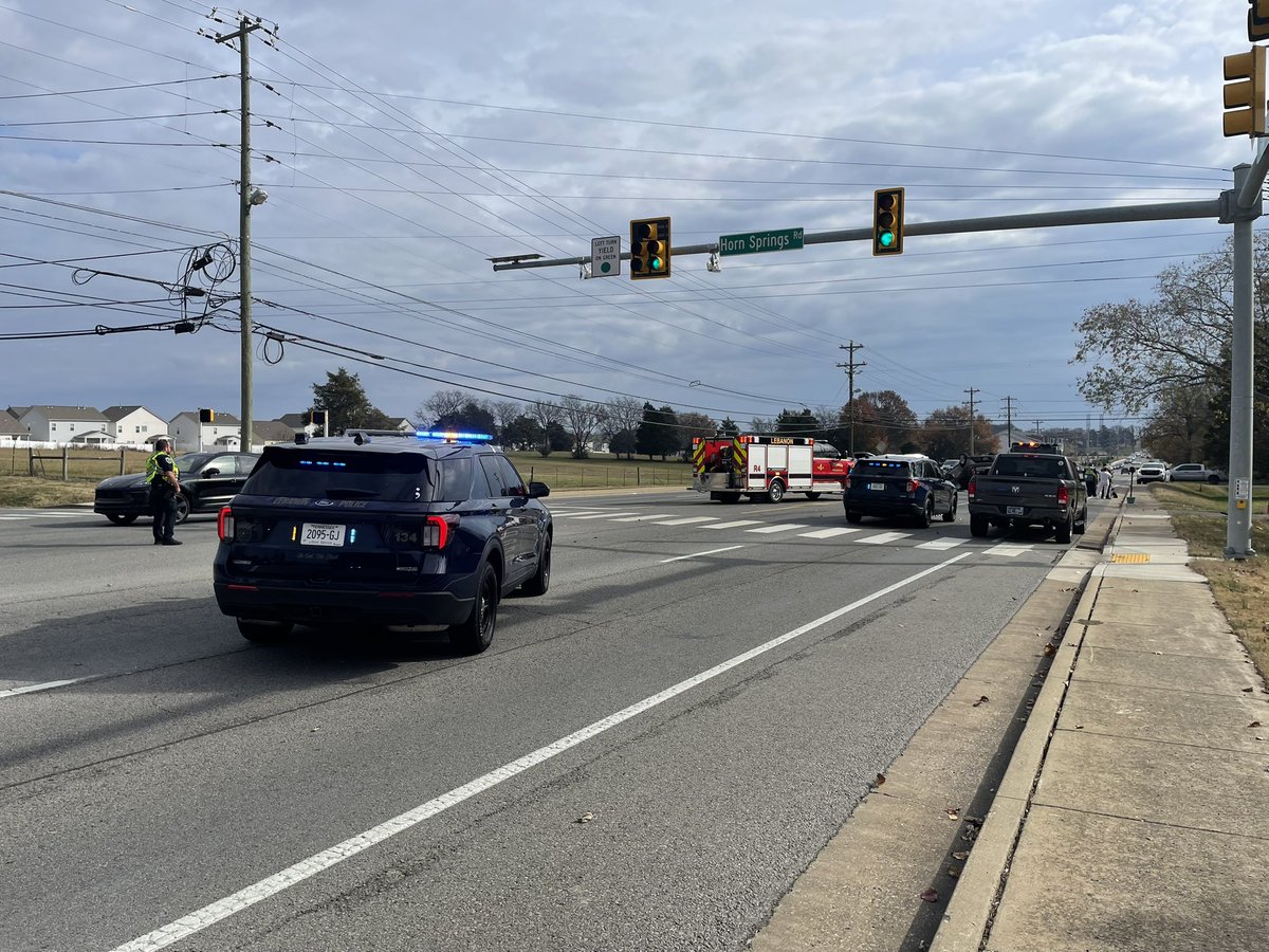Rollover crash shuts down lanes on Lebanon Road