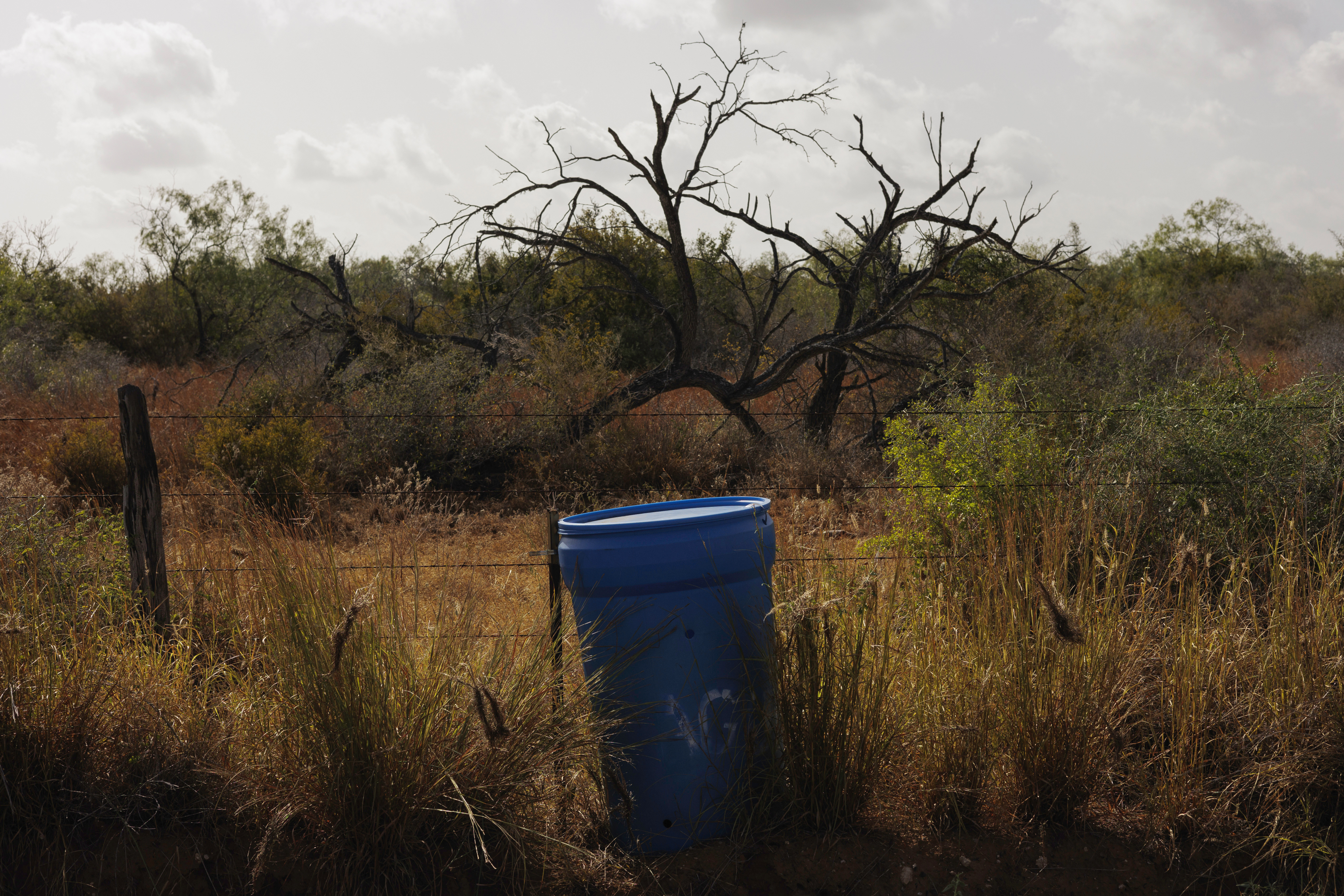 APTOPIX Immigration Missing Water Stations