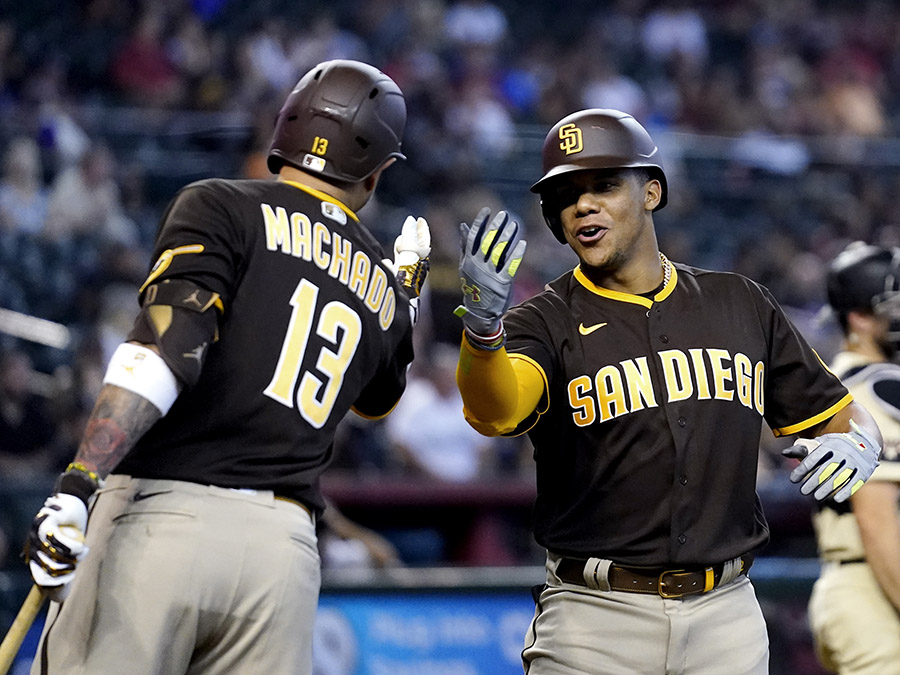 Padres Diamondbacks Baseball manny machado juan soto