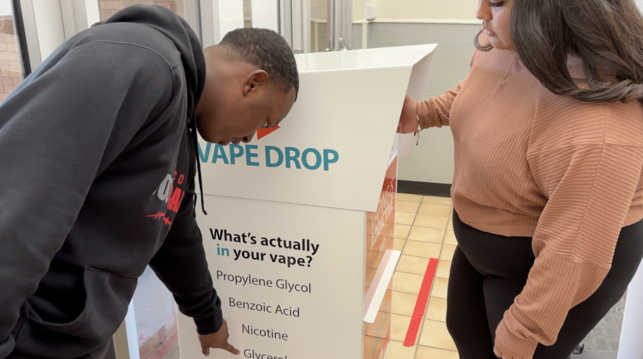 Vape drop box