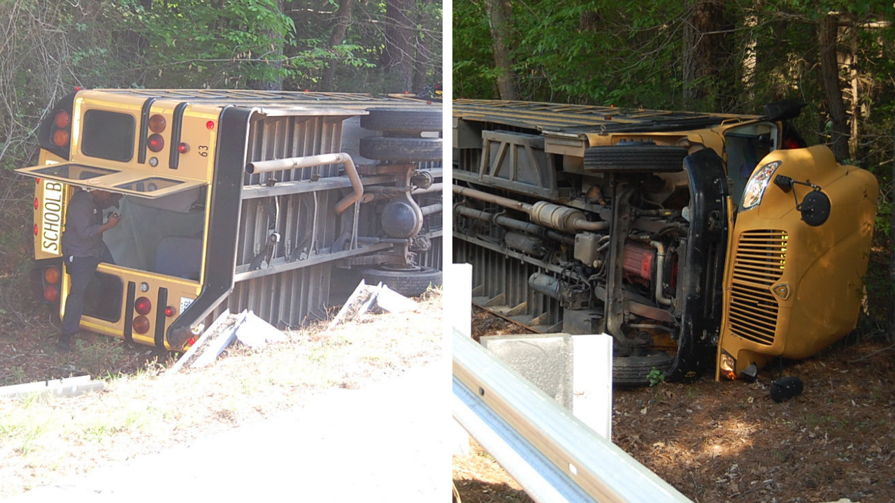 Brunswick County School Bus Crash 