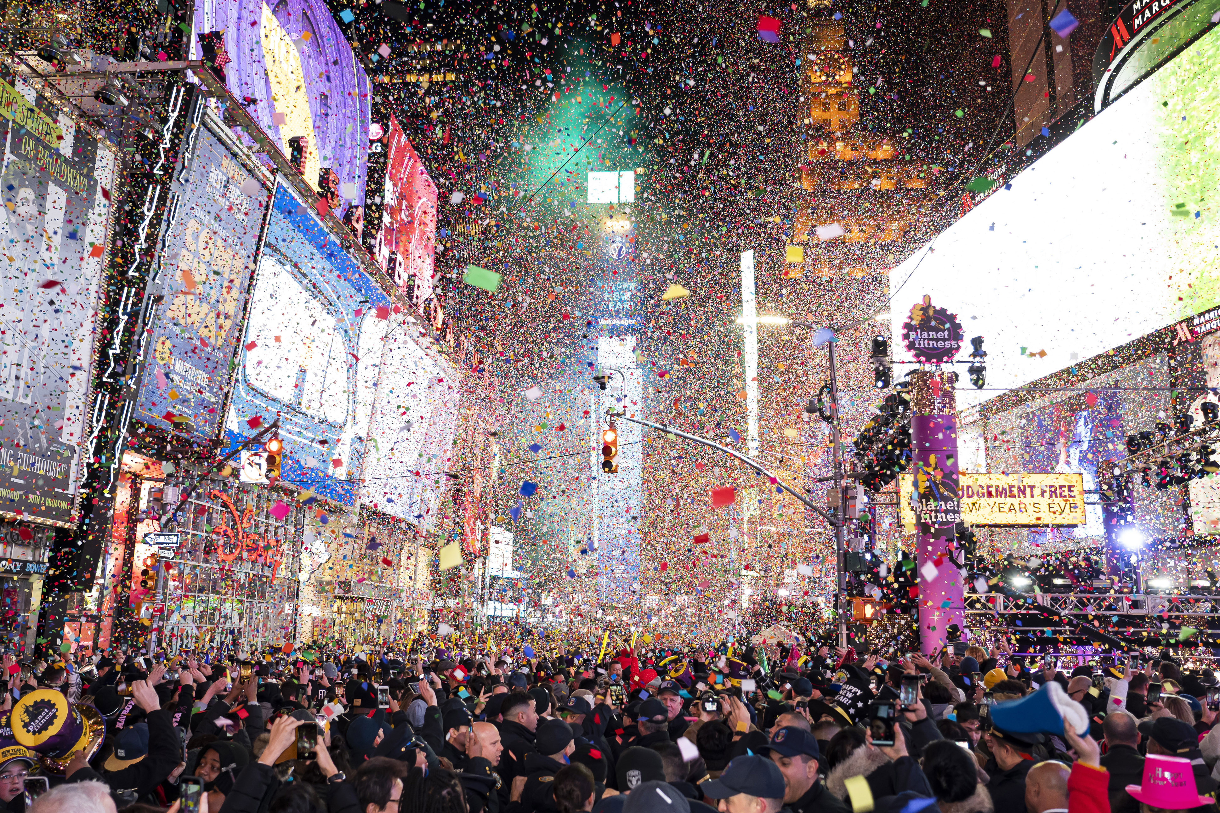 Virus Outbreak-New Year's Eve