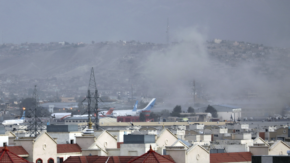 Afghanistan airport explosion