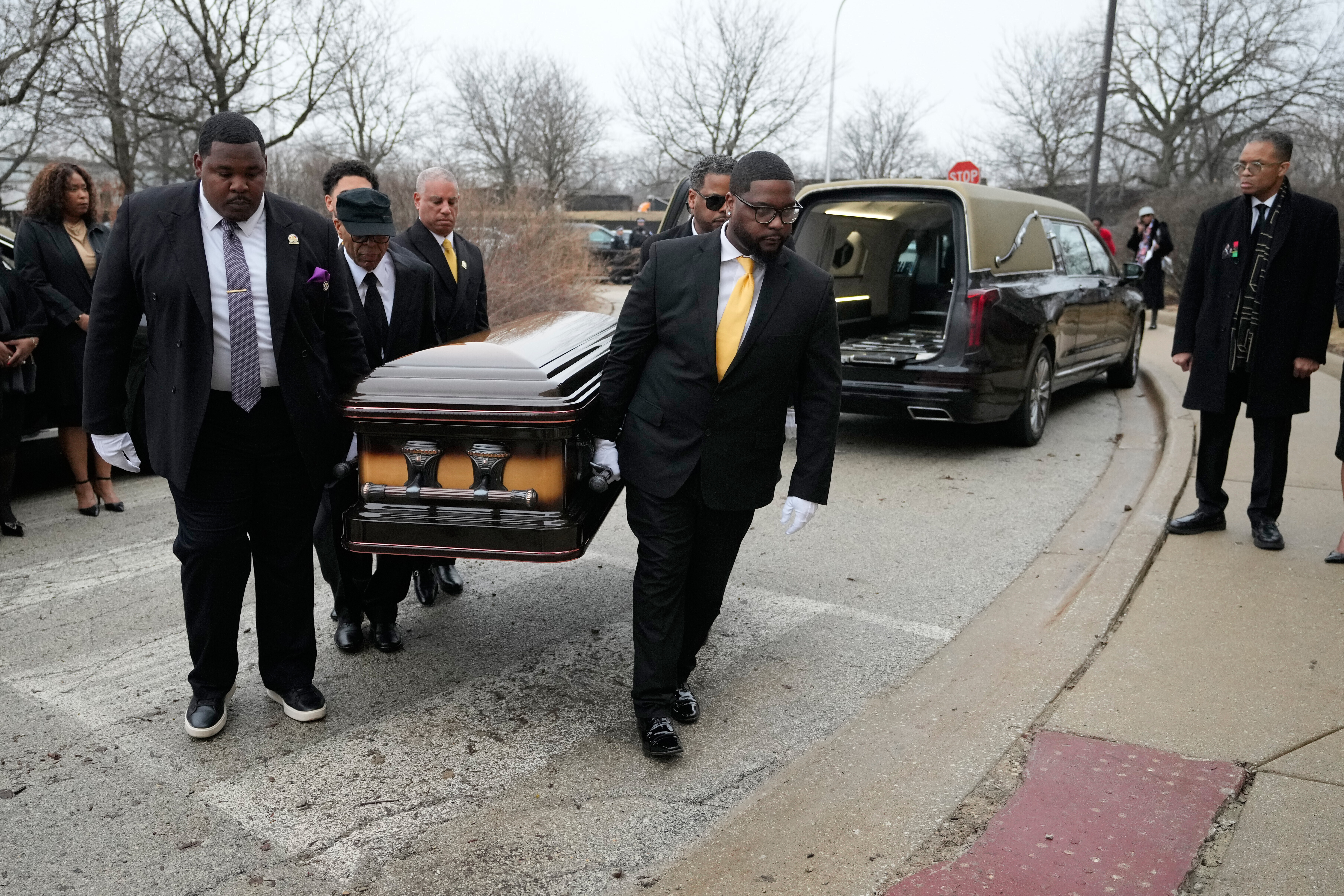 APTOPIX Jesse Jackson Memorial