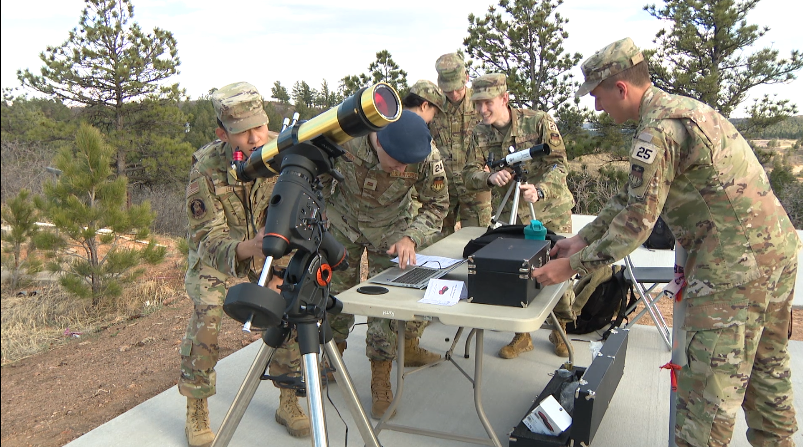 Cadets Prepare to Study Total Solar Eclipse