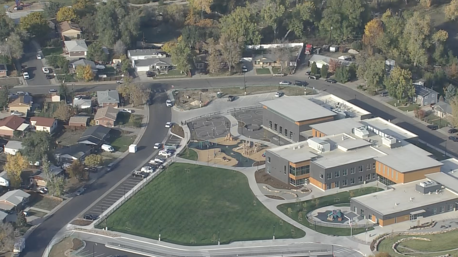 Stabbing outside Meadow Community School in Thornton 10-23-25