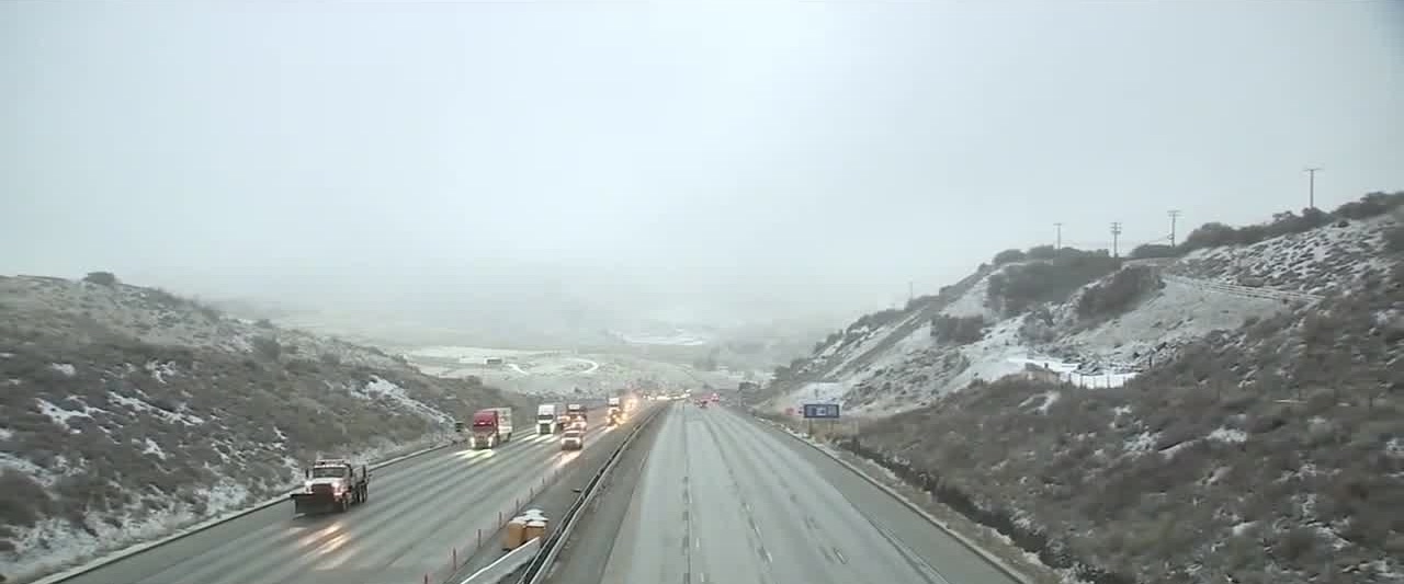 Snow on Grapevine