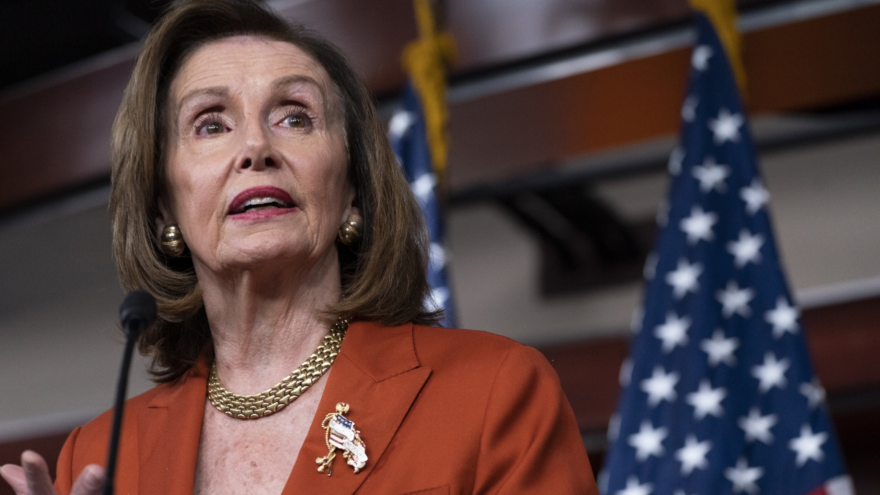 Speaker of the House Nancy Pelosi.